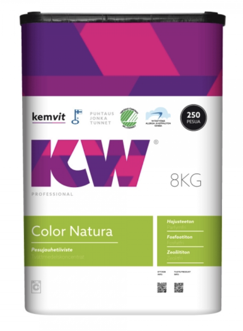 KW Color Natura pyykinpesujauhe 8 kg