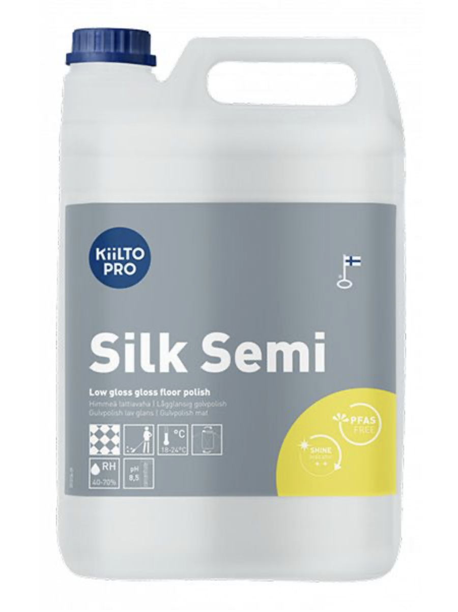 Kiilto Pro Silk Semi himmeäkiiltoinen lattiavaha 5L