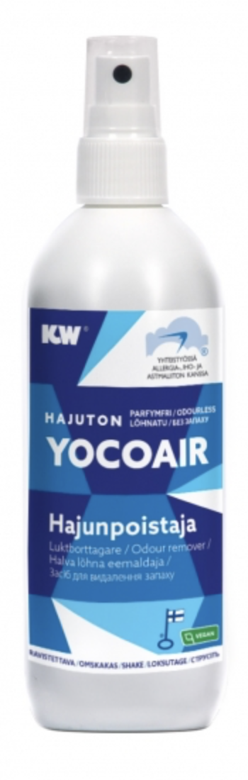 Yocoair Hajunpoistaja, hajusteeton 200ml