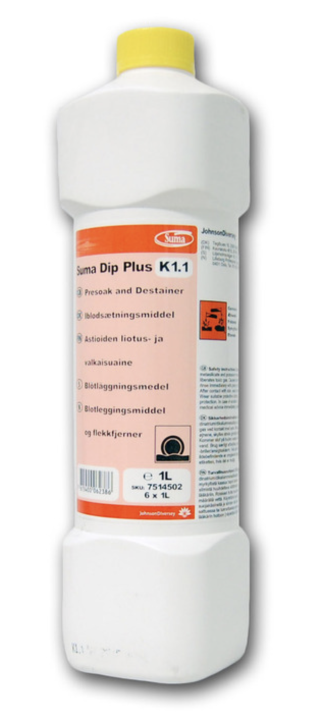 Diversey Suma Dip Plus K1.1 liotus- ja valkaisuaine 1l
