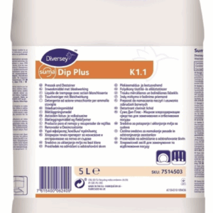 Diversey Suma Dip Plus K1.1 liotus- ja valkaisuaine 5L