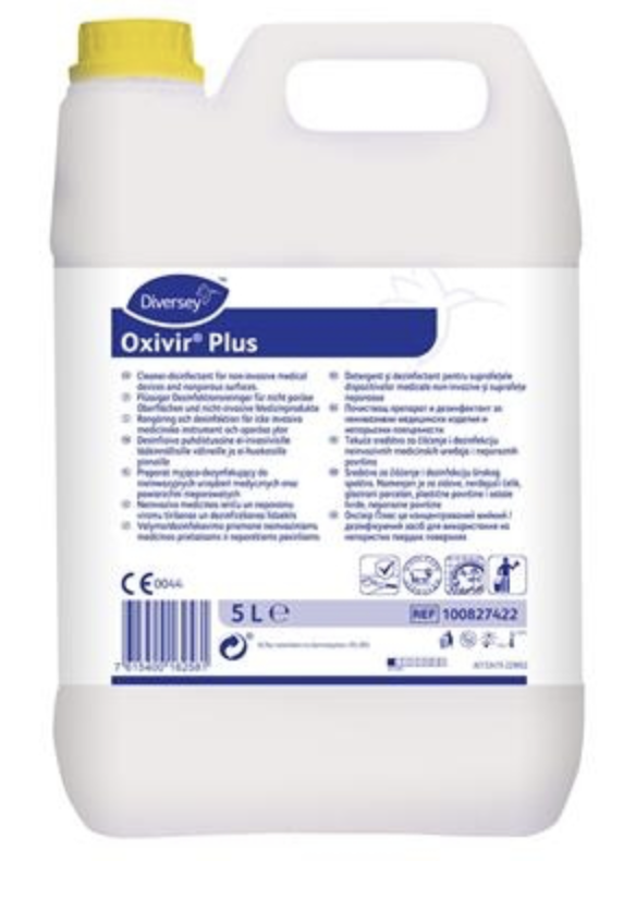 Diversey Oxivir Plus desinfioiva puhdistusaine 5L