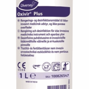 Diversey Oxivir Plus desinfioiva puhdistusaine 1L