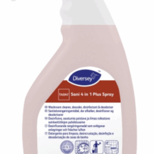 Diversey Sani 4in1 Plus RTU saniteettitilojen puhdistusaine 750ml
