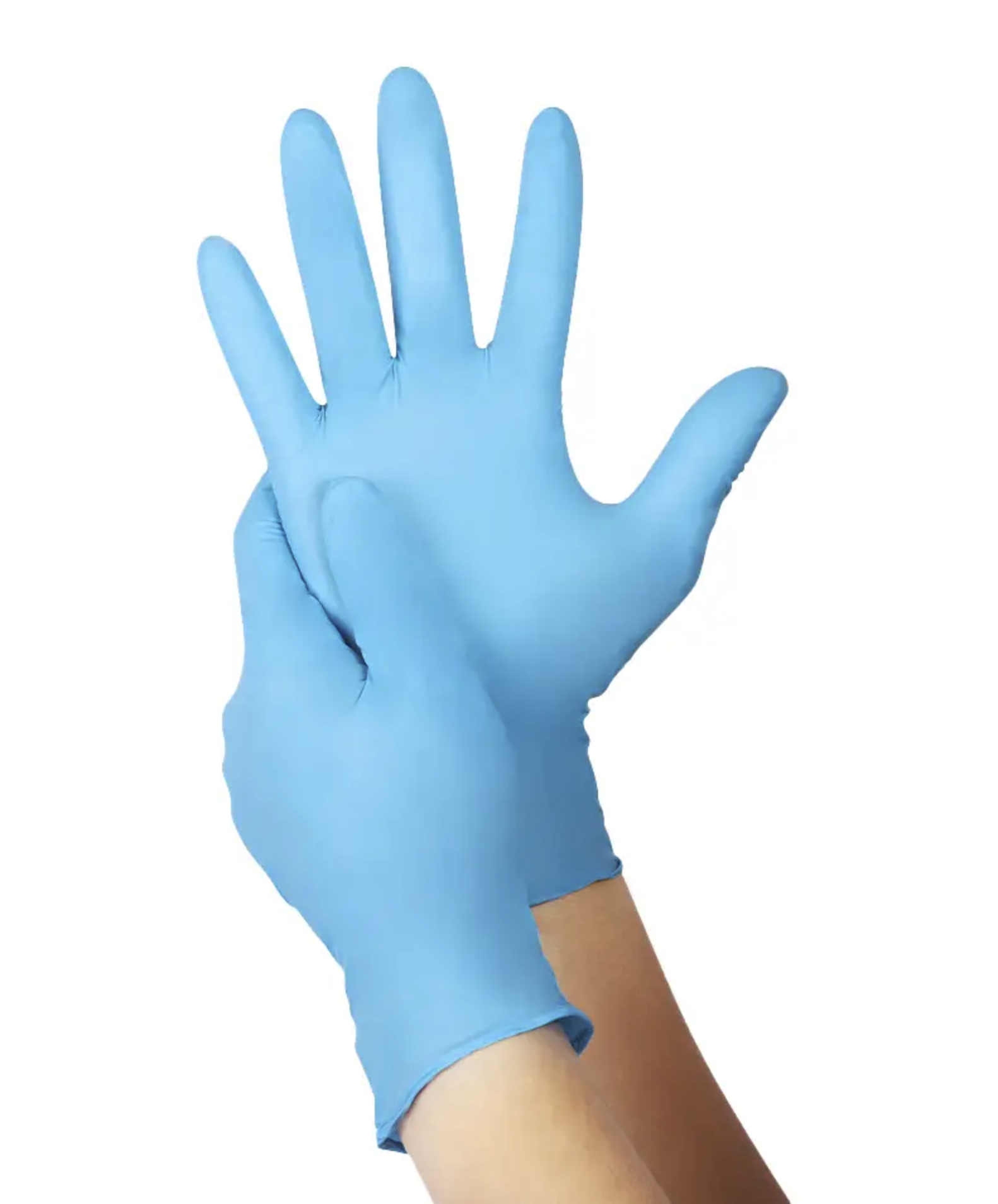 Nitriilikäsine, Sininen